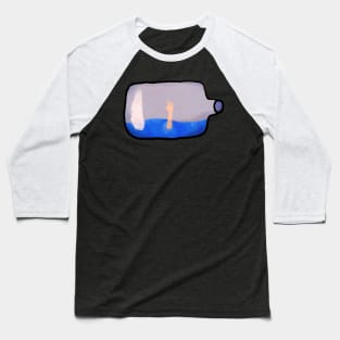 Shipwreck in a bottle Baseball T-Shirt